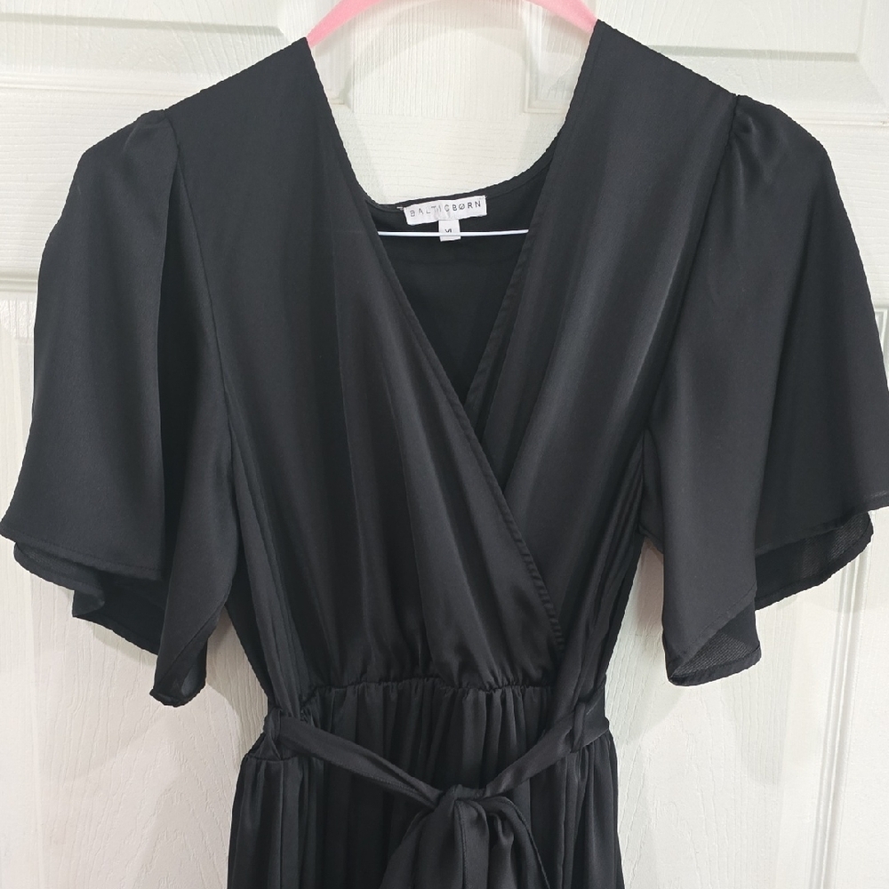 Baltic Born Black Maxi Dress - Picture 3 of 5